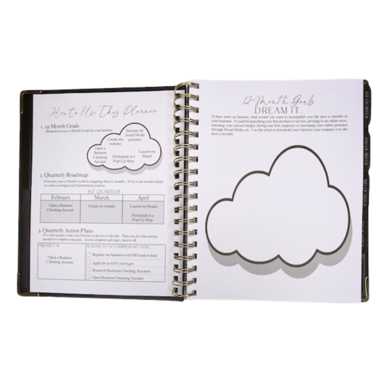 THE JUST START PLANNER