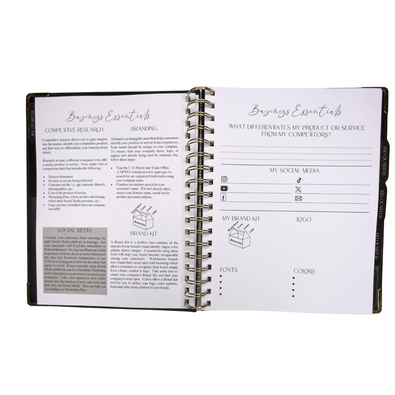 THE JUST START PLANNER