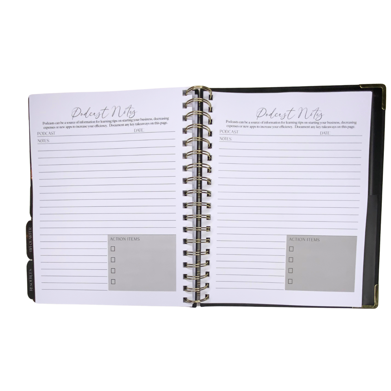 THE JUST START PLANNER