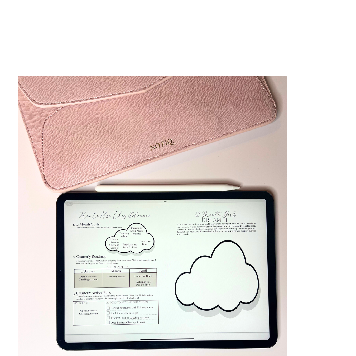 THE JUST START PLANNER - DIGITAL PDF