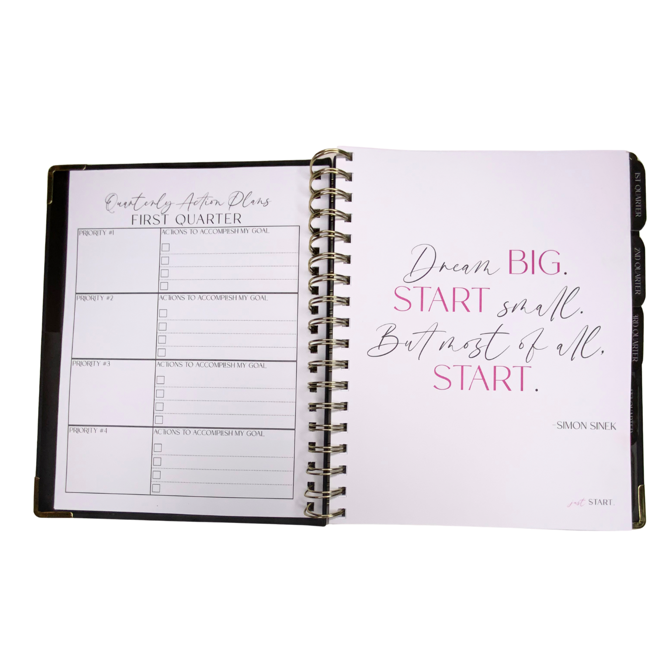 THE JUST START PLANNER