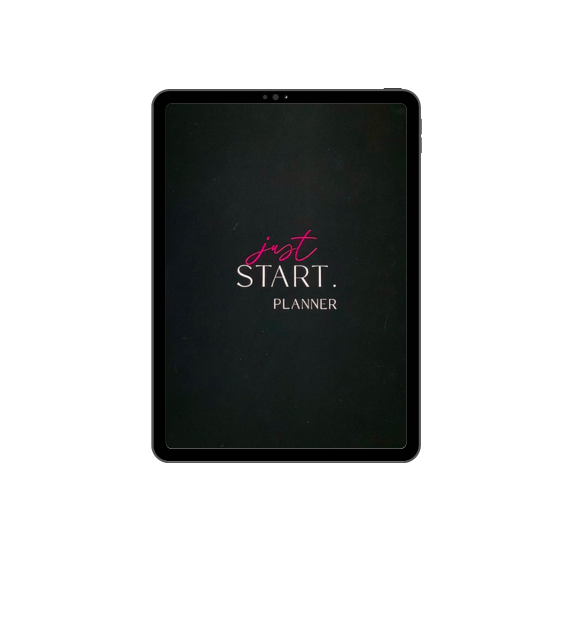 THE JUST START PLANNER - DIGITAL PDF