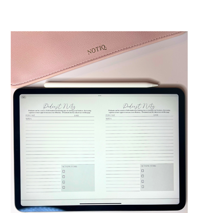 THE JUST START PLANNER - DIGITAL PDF