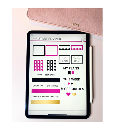 THE JUST START PLANNER - DIGITAL PDF